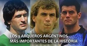 Estos son los 3 arqueros argentinos más destacados en mundiales