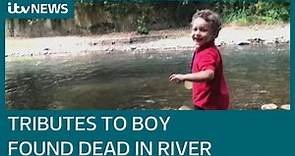 Bridgend river death: Tributes paid to 'beautiful' five-year-old found in River Ogmore | ITV News