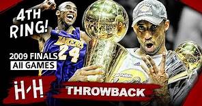 Kobe Bryant 4th Championship, Full Series Highlights vs Magic (2009 NBA Finals) - Finals MVP! HD