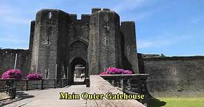 CAERPHILLY CASTLE SOUTH WALES UK