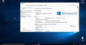 Como saber las características de mi ordenador con Windows 10