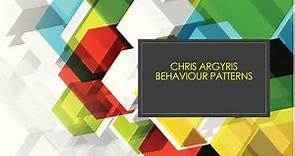 Chris Argyris's Immaturity-Maturity Theory|| PYSCHOLOGY|| PERSONALITY THEORIES|| Part-1