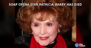 Soap opera actress Patricia Barry dies at 93