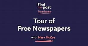 Tour of FREE newspaper archives | Findmypast