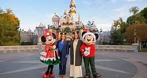 Amy Adams and Maya Rudolph Celebrate the Release of ‘Disenchanted’ at the Disneyland Resort