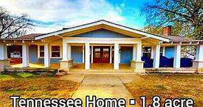 Tennessee Homes For Sale | $210k | 3bd | 1.8 acres | Storage Building | Tennessee Real Estate
