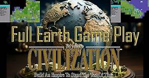 Civilization 1 - Full Earth Game Play (Emperor Level)