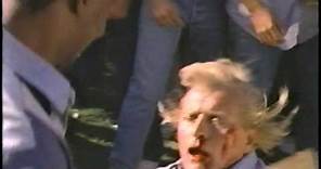Classic fight scene from the 1991 movie Deadlock aka Wedlock head explosion