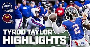 Best of Tyrod Taylor Week 7 | Giants vs. Commanders Highlights