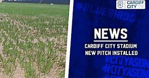 CARDIFF CITY STADIUM | WORK COMPLETE AS NEW PITCH INSTALLED