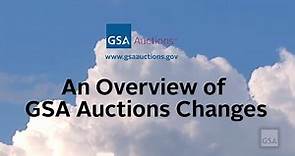 An Overview of GSA Auctions Changes