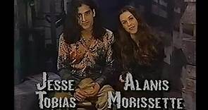 Alanis Morissette with Taylor Hawkins & Jesse Tobias guest hosting MTV 120 Minutes (1995.09.10)