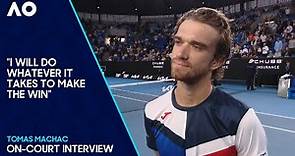 Tomas Machac On-Court Interview | Australian Open 2024 Second Round