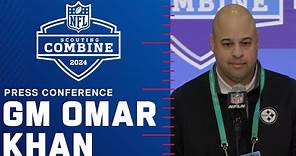 GM Omar Khan Press Conference at 2024 NFL Combine | Pittsburgh Steelers