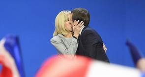 La historia de amor de Emmanuel Macron, el candidato que se casó con su profesora