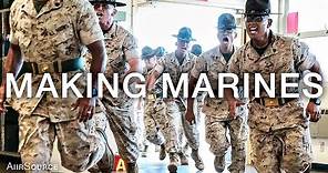 Making Marines – 12 Weeks of United States Marine Corps Recruit Training