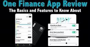 One Finance Review — The Smart Features That Make it Special