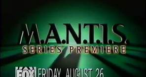 M.A.N.T.I.S. — 20th Anniversary (2014) — Original Fox Network Promo