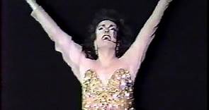 Brandi Alexander winning Miss Gay America 1990 in talent competition