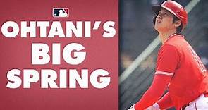 SHOTIME is back! Shohei Ohtani looking nice at the plate and the mound | Spring Training Highlights