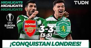 Highlights | Arsenal (3)3-3(5) Lisboa | UEFA Europa League 22/23 | TUDN