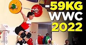 -59kg World Weightlifting Championships '22 | Kuo Hsing-chun