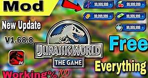Jurassic World The Game Lasted Mod APK V1.68.8 Download iOS And Android