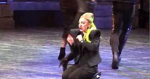 Lady Gaga Injured Herself During Scheiße Live Montreal 2013 HD 1080P
