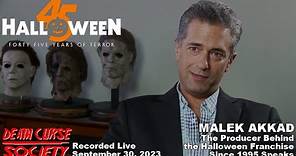 Malek Akkad Panel from Halloween 45 | Death Curse Society