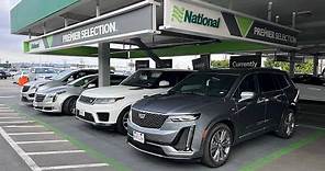 National Car Rental - Los Angeles Airport (LAX) - Late February 2022 (Weekend)