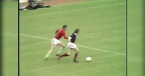 Bruce Rioch Goal - Wales vs Scotland 1975 Home Championship