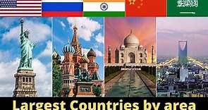 20 Largest Countries by Area in the World | Biggest Countries