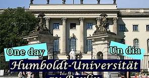 Un día en la Universidad Humboldt / One day at Humboldt University (Berlin)
