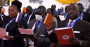 Video. Il giuramento dei parlamentari del Sudan del Sud