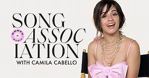Camila Cabello Sings Céline Dion, Mariah Carey, and SZA in a Game of Song Association | ELLE
