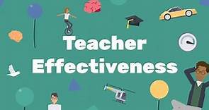 Teacher Effectiveness: 5 Characteristics of Quality Teaching