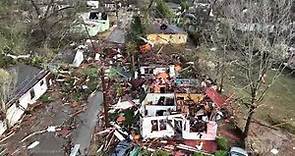 01-12-2023 Selma, Alabama - Massive Tornado Damage - Structure Fires