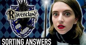 Full Pottermore Hogwarts House Sorting Quiz (RAVENCLAW ANSWERS) | How To Get Sorted Into Ravenclaw