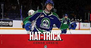 WHL Hat-Tricks — Conor Geekie