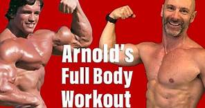 Arnold Schwarzenegger's Full Body Workout