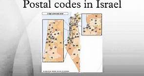 Postal codes in Israel