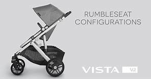 UPPAbaby Vista V2 - RumbleSeat V2 Configurations