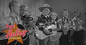 Gene Autry & Pals of the Golden West - Back in the Saddle Again (from Rovin' Tumbleweeds 1939)