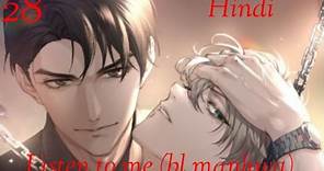 Listen to me chapter 28 full explained in Hindi (bl manhwa)