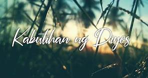 Goodness of God (Tagalog Version) Lyrics ~ Bethel Music