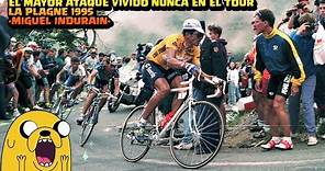 El mayor ataque vivido nunca en el Tour de Francia | Miguel Indurain | Subida a La Plagne