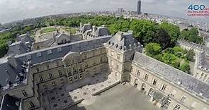Le Palais du Luxembourg vu du ciel