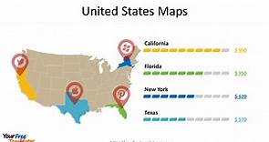 United States Maps template - Free PowerPoint Template