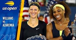 Serena Williams vs Victoria Azarenka Full Match | US Open 2012 Final