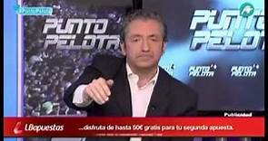 Josep Pedrerol se cabrea con los becarios de 'Punto Pelota'